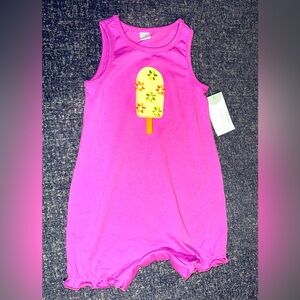 Petit Lem PL Baby popsicle romper, size 24 mos, NWT